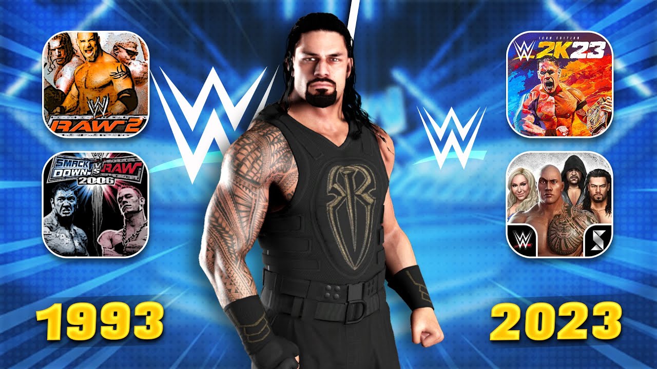 Top 10 Best WWE Games for Android 2023 | Evolution of WWE Games on Mobile