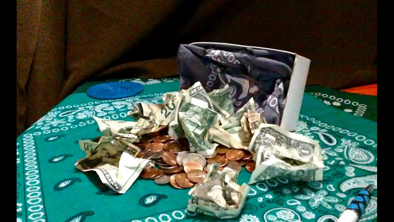 30 minutes ASMR, Sorting Through a Small Box of U.S. Money $$$, Bills, Coins, Soft Spoken,