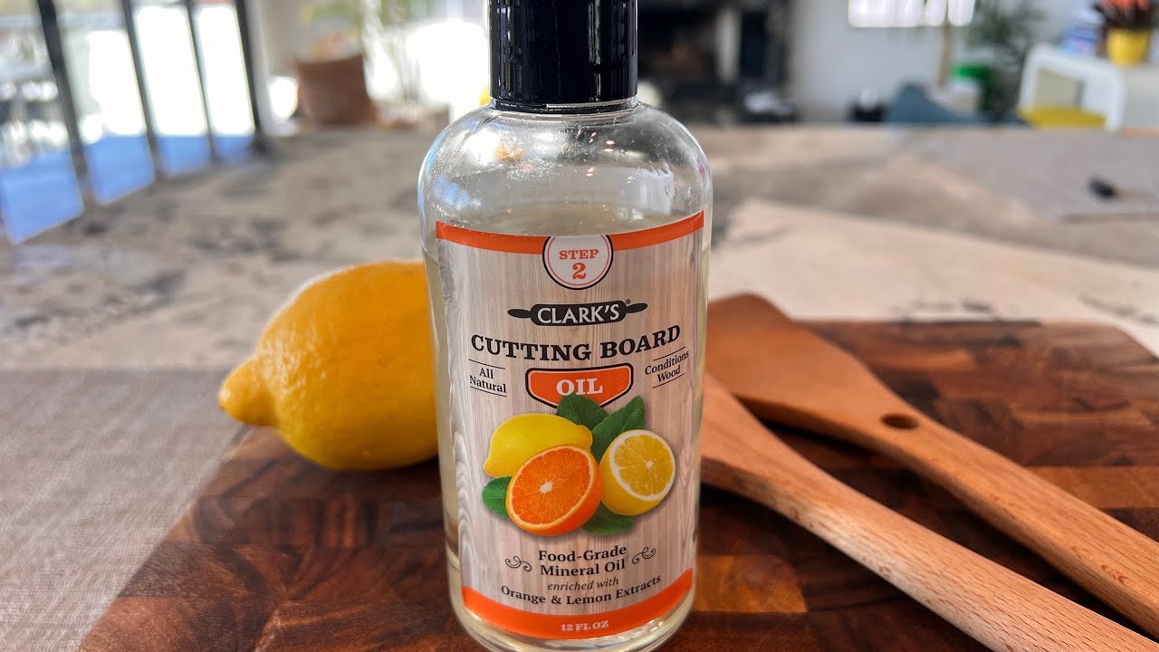 Clark's Cutting Board Oil | BEFORE & AFTER DEMONSTRATION