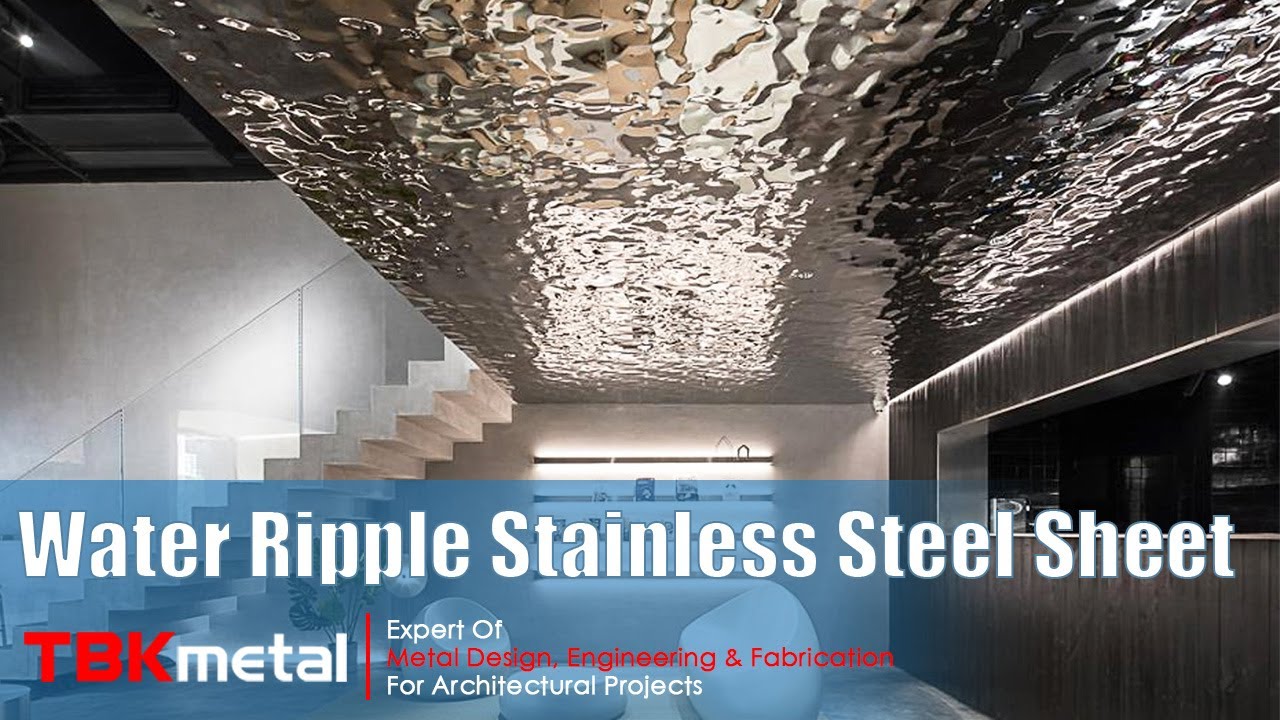 Water Ripple Stainless Steel Sheet | With Newest Design In 2023
