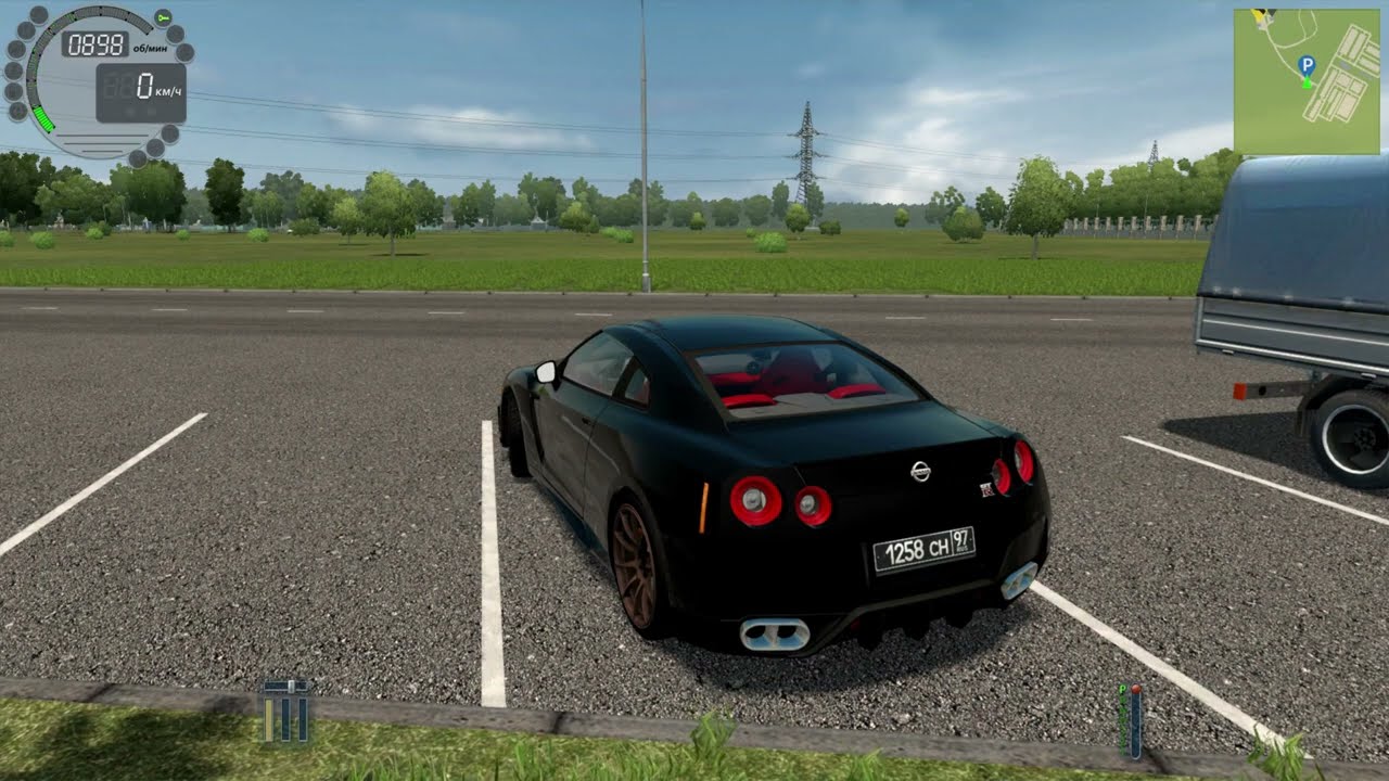 Nissan GTR-R35 City Car Driving Logitech G29