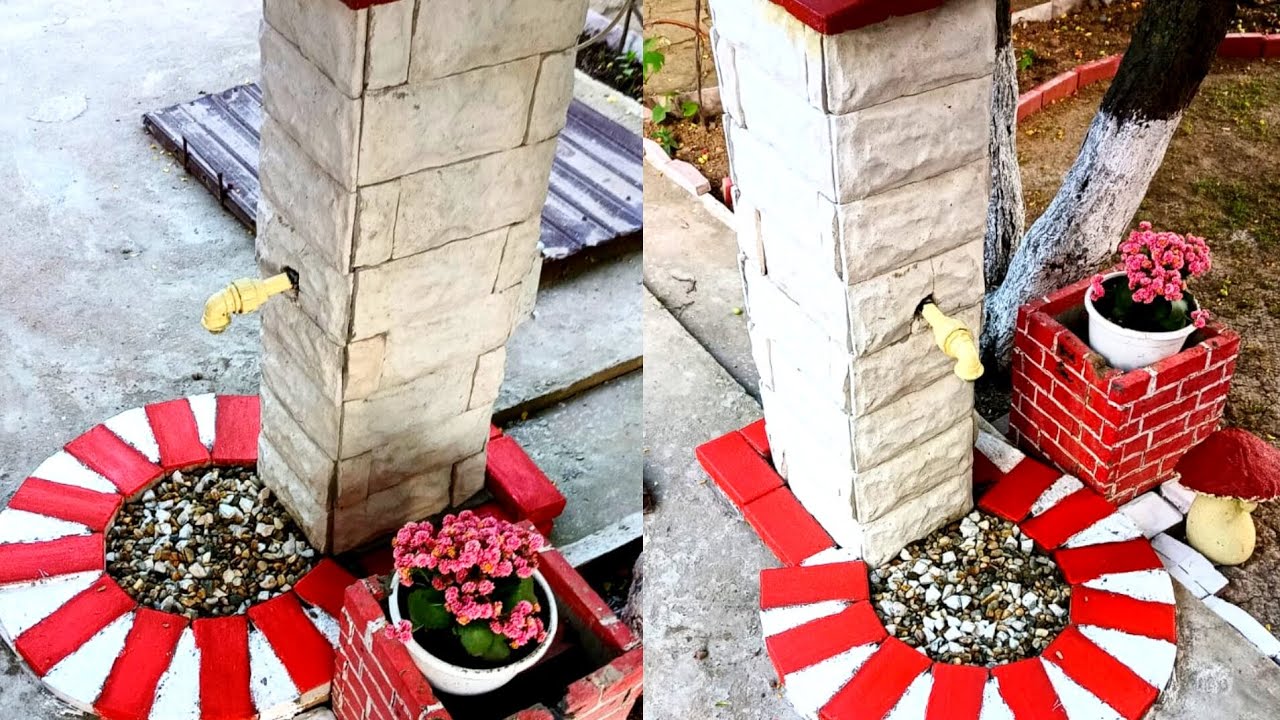 Transformare GENIALĂ: Cișmea DIY din Ciment – WOW!  #cementing #petshub 