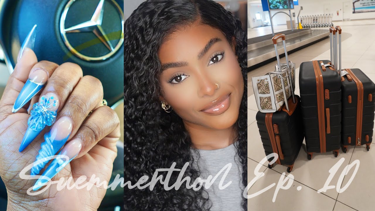 Last minute prep for my vacay with me! | mini vlog | new nails + pack w me  | Suemmerthon Ep. 10