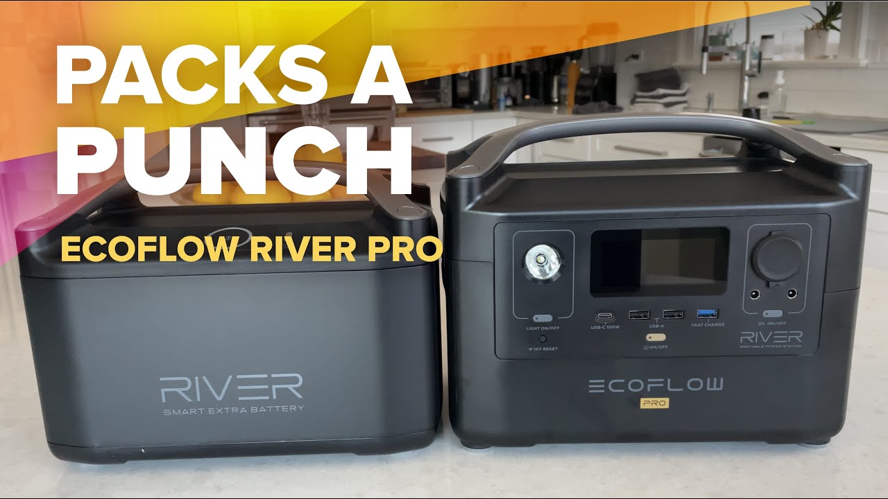 EcoFlow RIVER Pro with Extra Battery Review and Comparison to Goal Zero and Bluetti Solar Generators