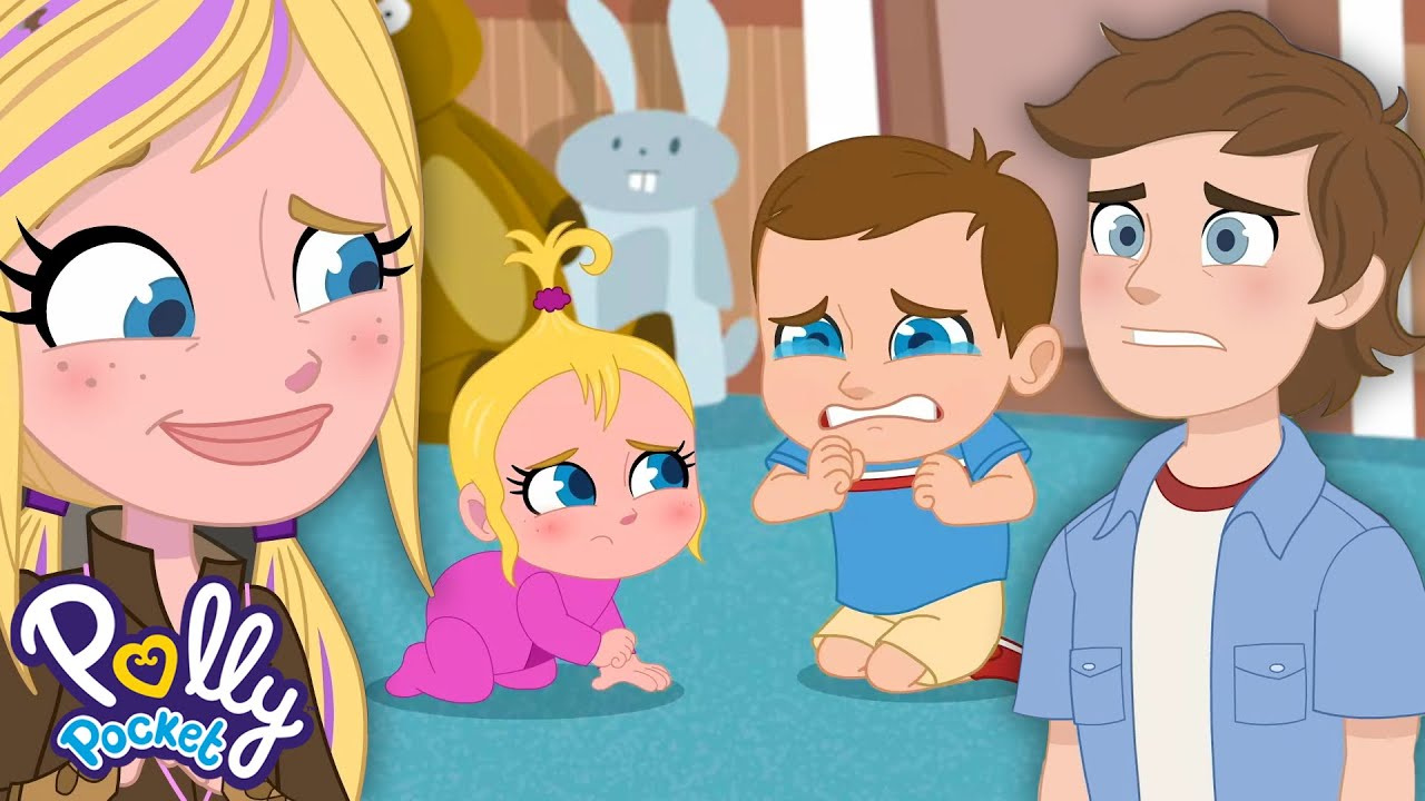Polly Pocket: Kleine avonturen als baby Polly en Pierce! | tekenfilms