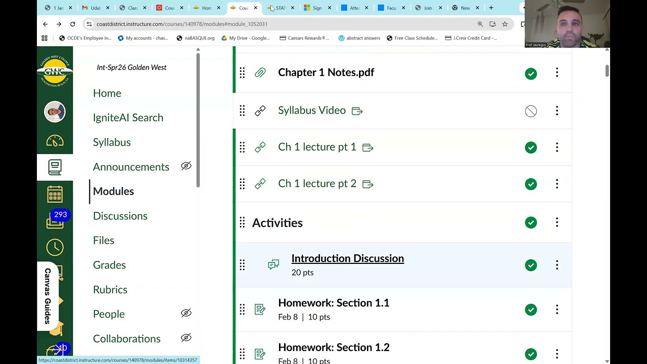 Dual Enrollment Spring 2026 Syllabus Video