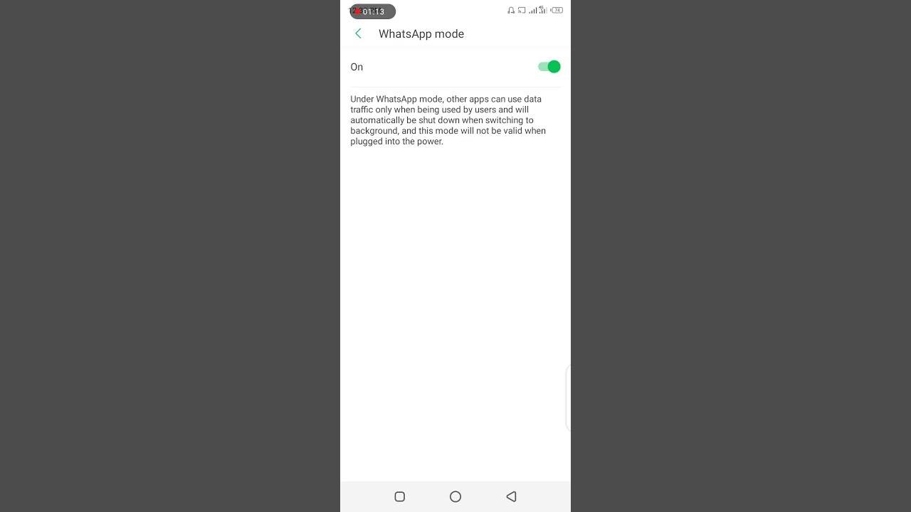 How to Save Data and Stop App Notifications on Infinix Phones By Enabling WhatsApp Mode