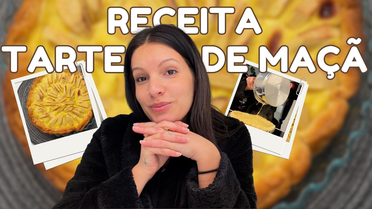 A MINHA RECEITA DE TARTE DE MA&Ccedil;&Atilde; 🤤 SIMPLES E F&Aacute;CIL!