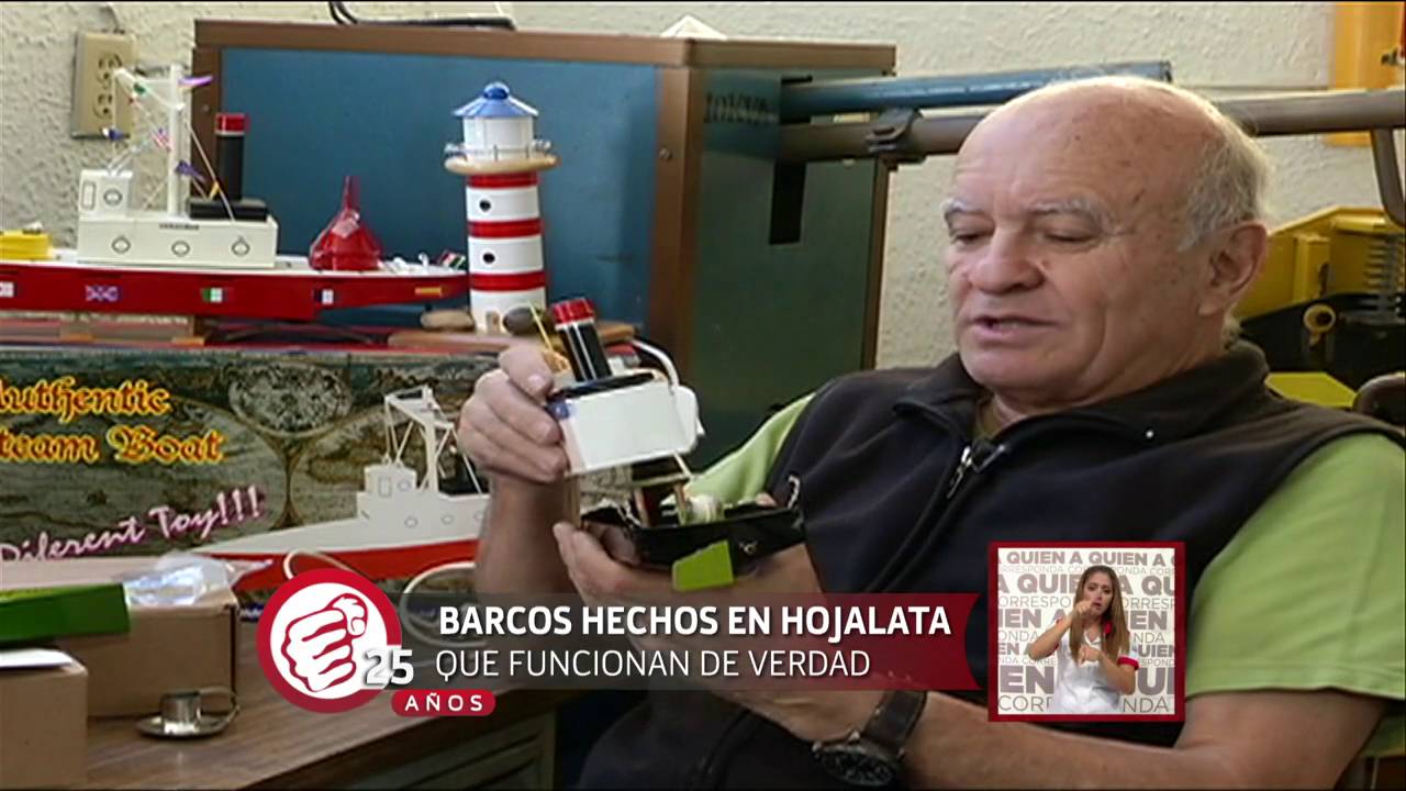 Barcos hechos de hojalata