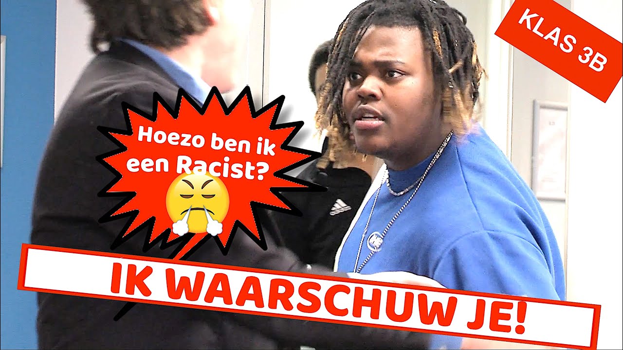 HOEZO BESCHULDIG JE MIJ VAN RACISME?
