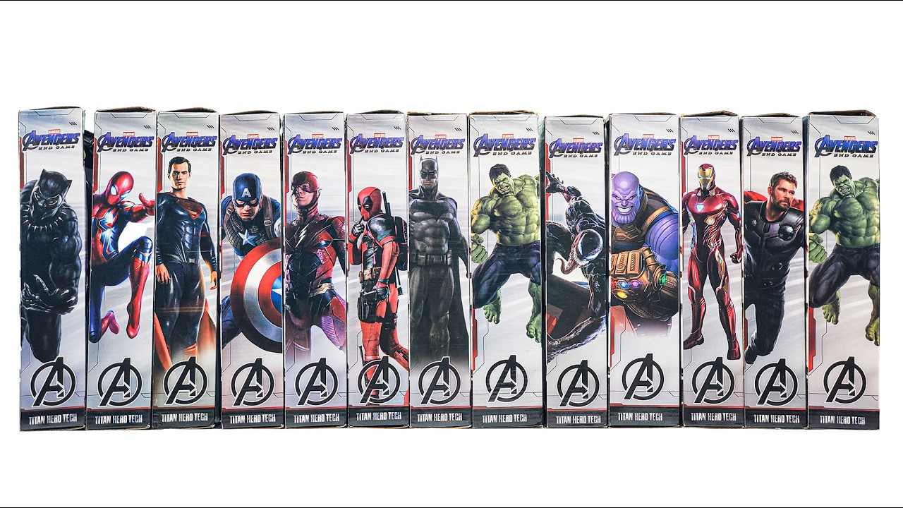 Avengers Unboxing Battle⚡Which Figure Is the Most Perfect? | Part 8 #Avengers #lUnboxing #Marvel