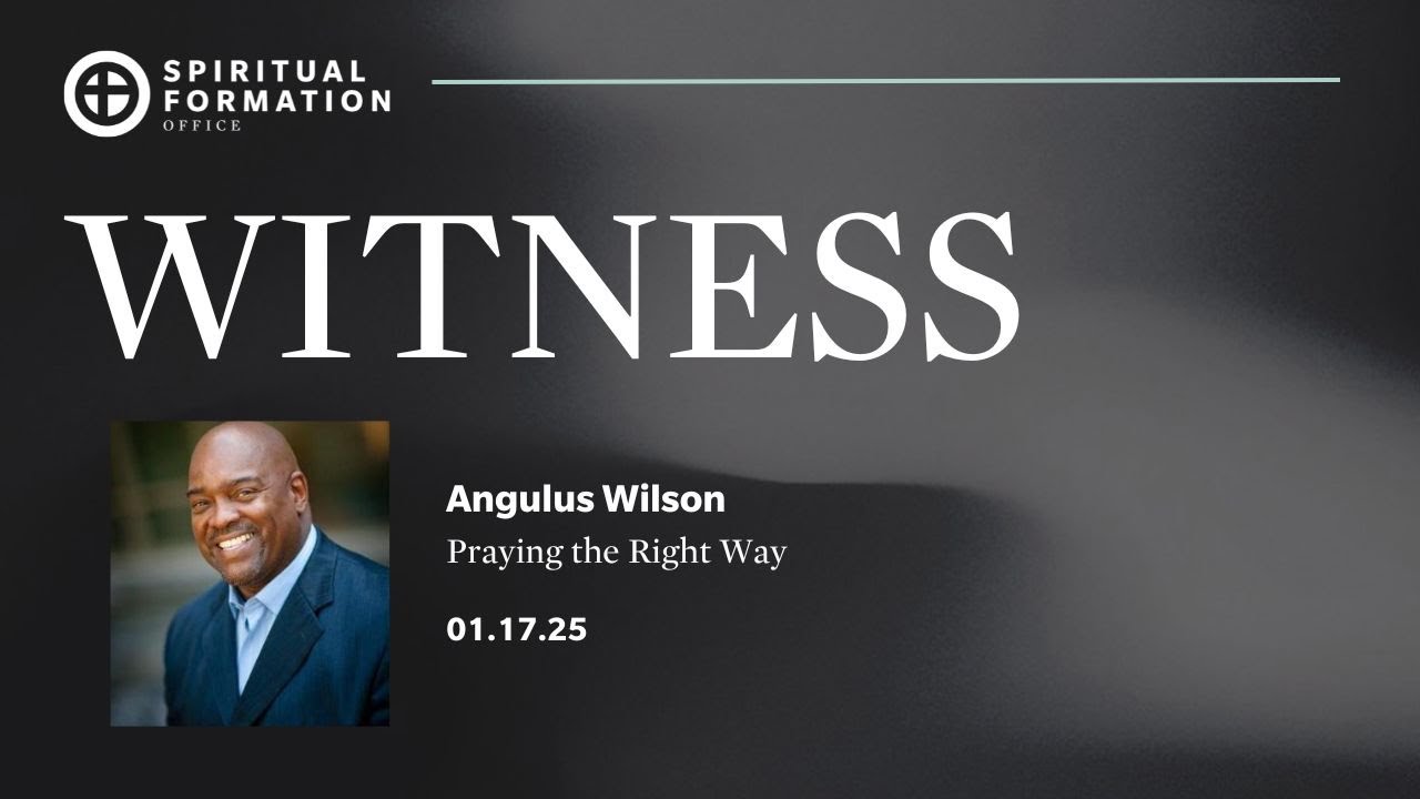 IWU Chapel - Angulus Wilson 1/17/2025