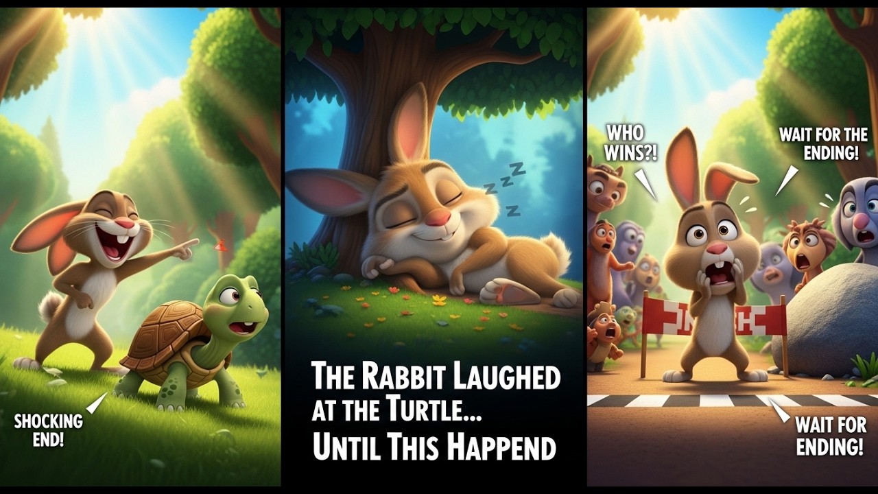 The Rabbit Laughed at the Turtle… Until This Happened