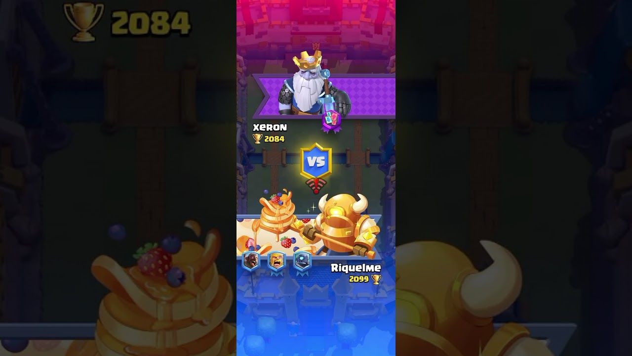 Joguei clash Royale