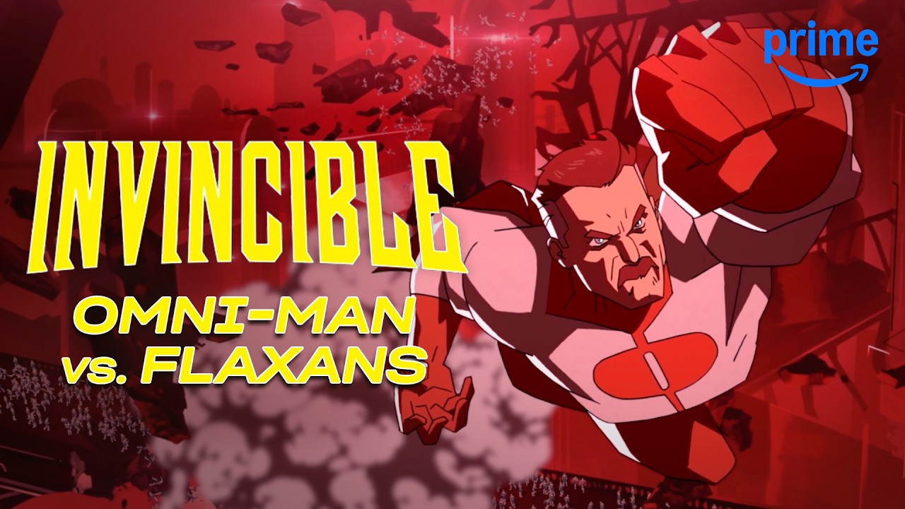 Omni-Man vs. The Flaxans | Invincible | Clip | Prime Video