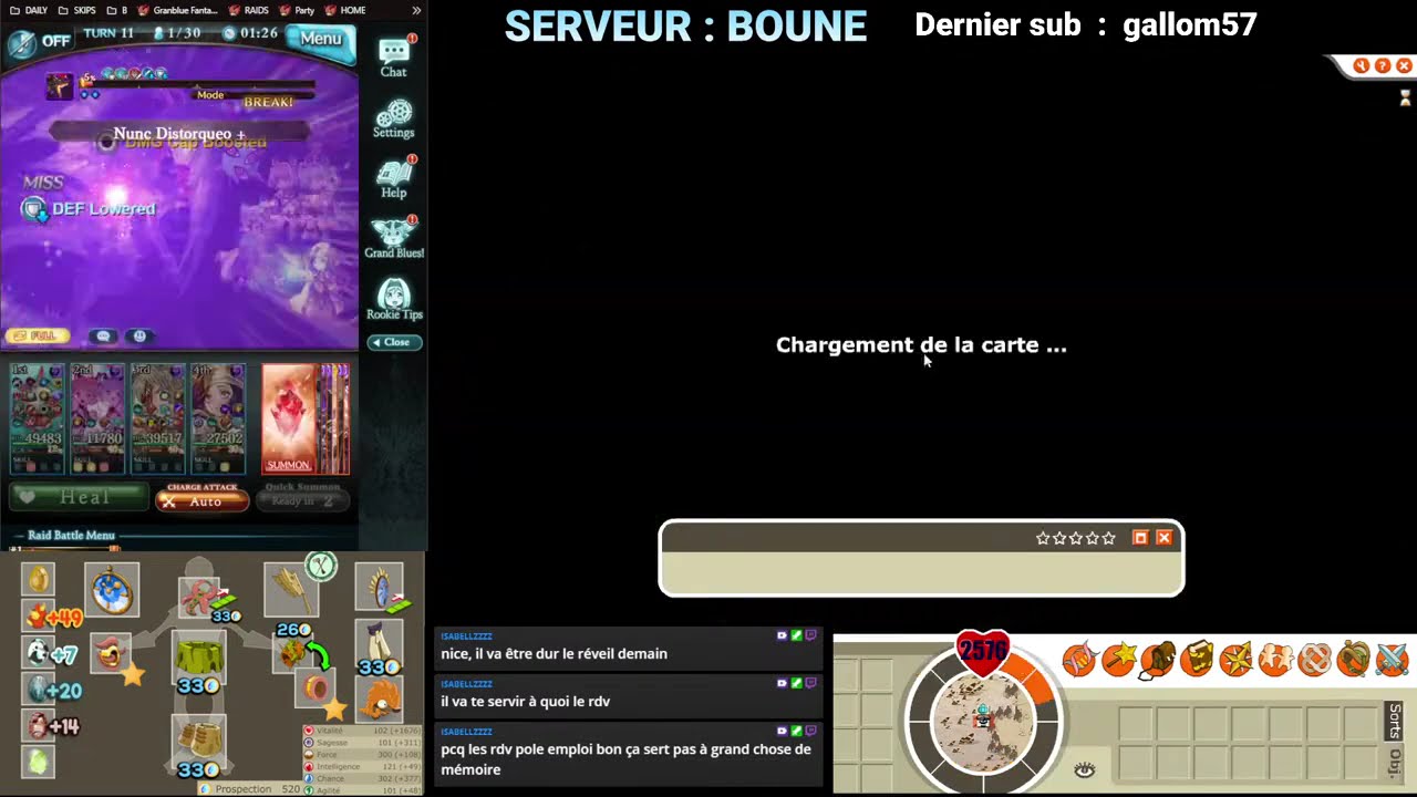 FARM KAMAS BOUNE (manque que les parcho de sort)  #dofusRetro