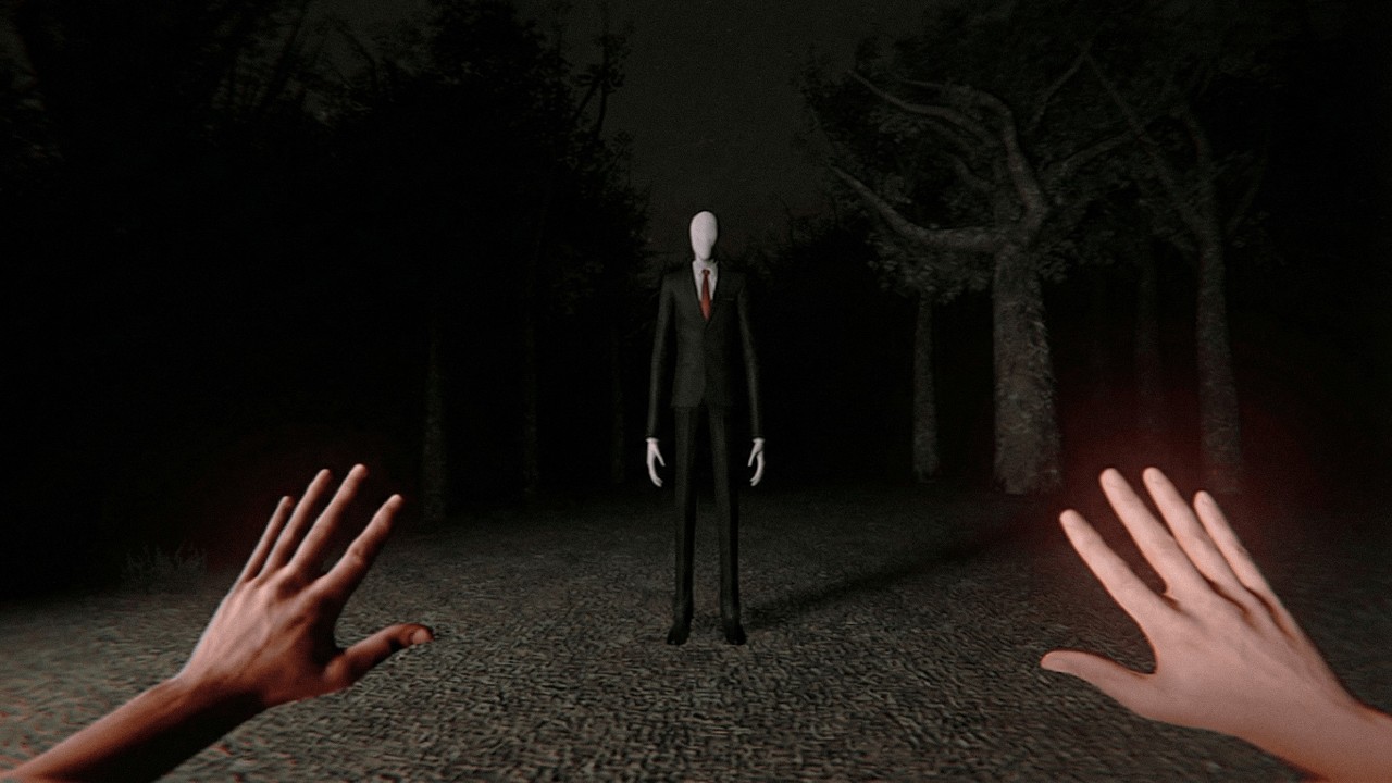 Exploring Slenderman's forest...(Bonelab Mods)