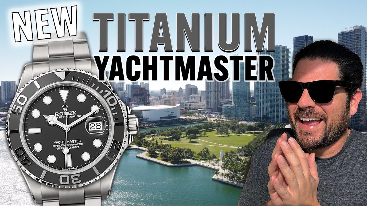 FINALLY GOT NEW TITANIUM ROLEX YACHTMASTER!! - HANDS ON REVIEW!!!