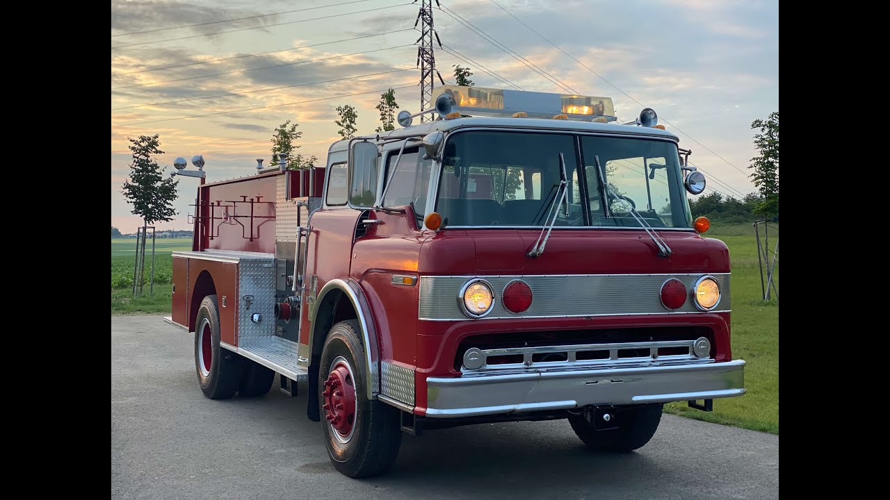 1982 Ford Pierce C8000 Firetruck 10.4 V8