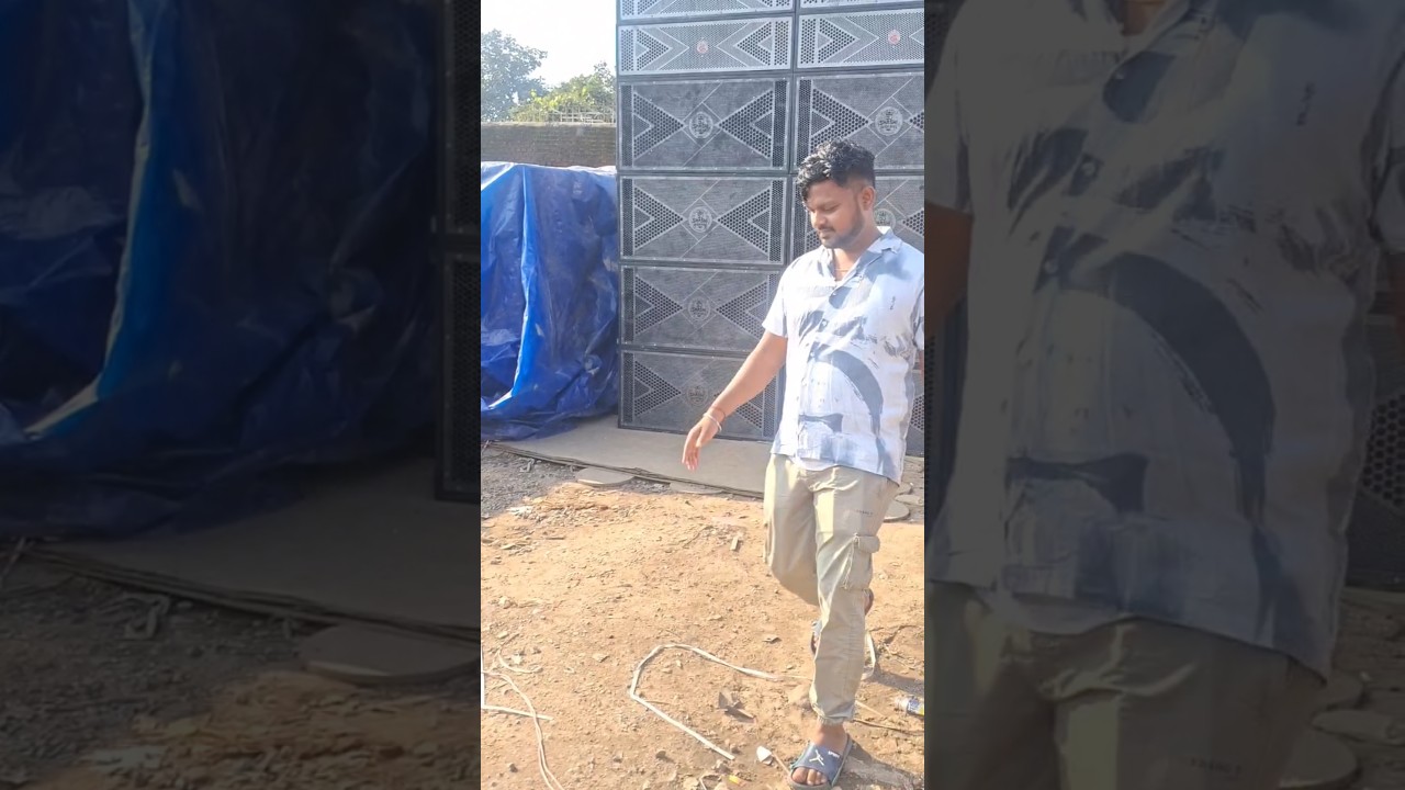Dj Shashi Deadly Bass Setup Sound Testing At Dj Shashi Cabinet House #viralvideo #djshashi #shorts