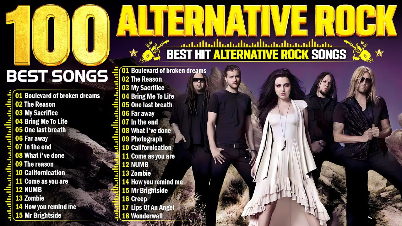 The Best Of 2000's Alternative Rock🎶Creed, Linkin Park, Nickelback, Coldplay, Green Day, Lifehouse