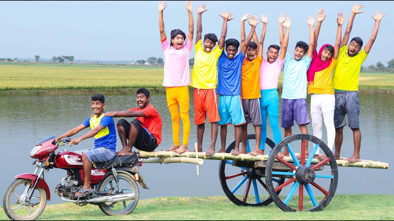 Top New Comedy Video Amazing Funny Video 😂 Try To Not Laugh Episode 49 by Maha Funny Factory