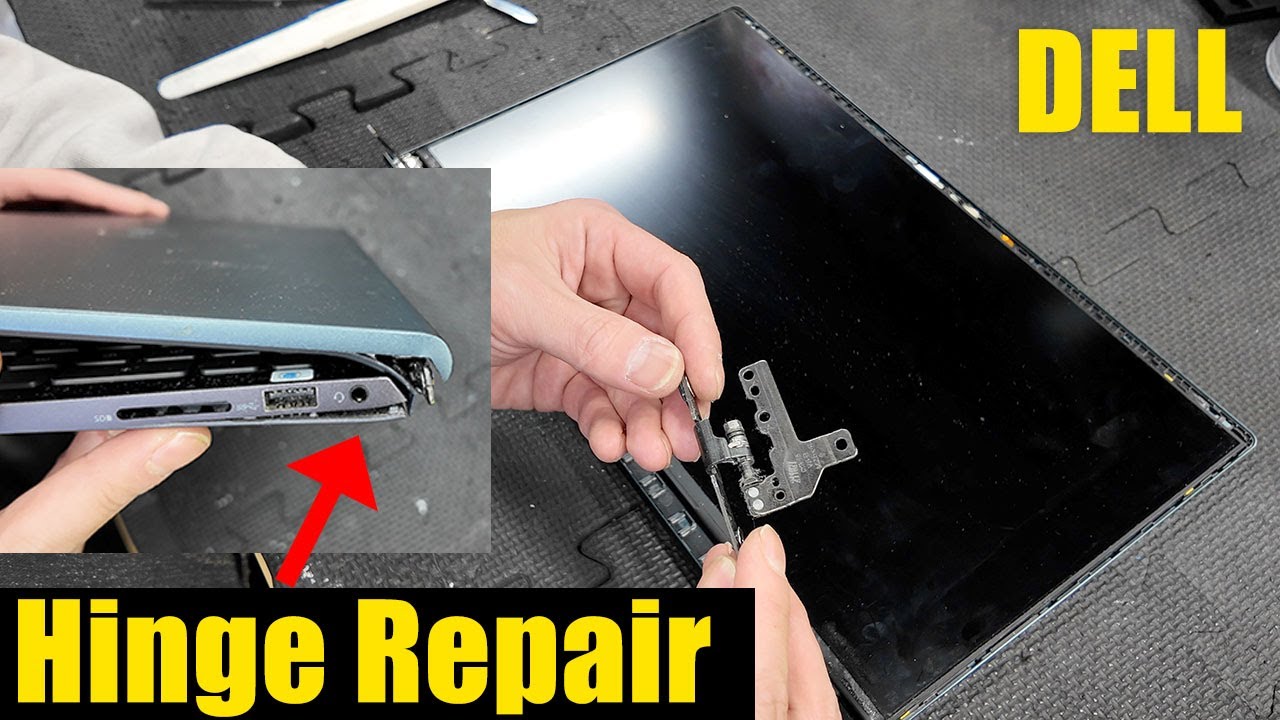 Dell Inspiron 15 5515 Hinge Repair – Broken Hinge Fix Step by Step