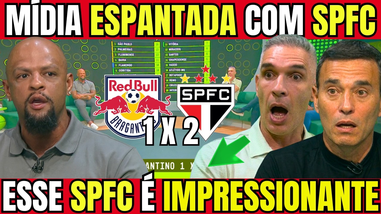 ATÉ FELIPE MELO SE RENDEU AO SPFC! SAO PAULO É LÍDER ISOLADO! NOTICIAS DO SPFC HOJE