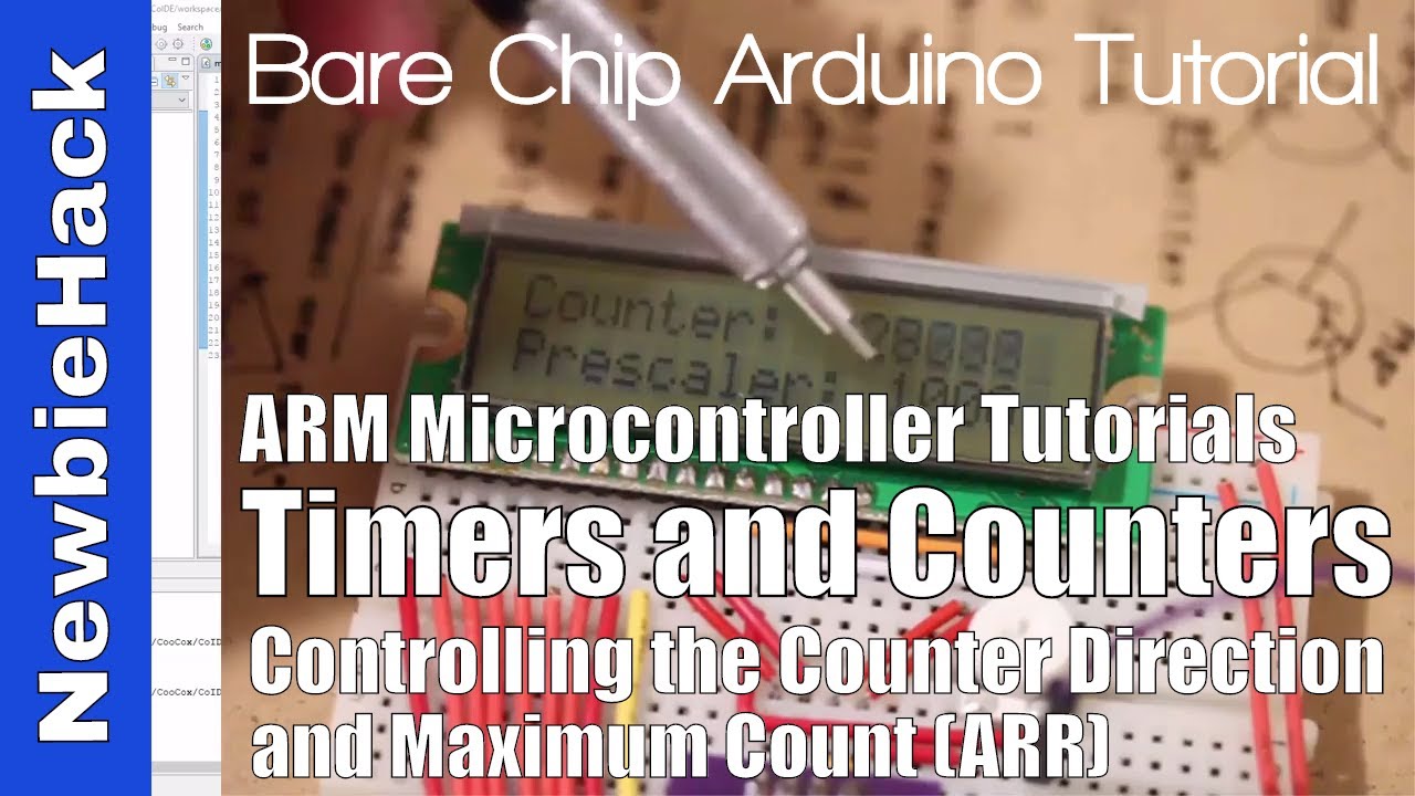 42. How to use the ARR Register and the Direction for Timer/Counter on the STM32 ARM Microcontroller