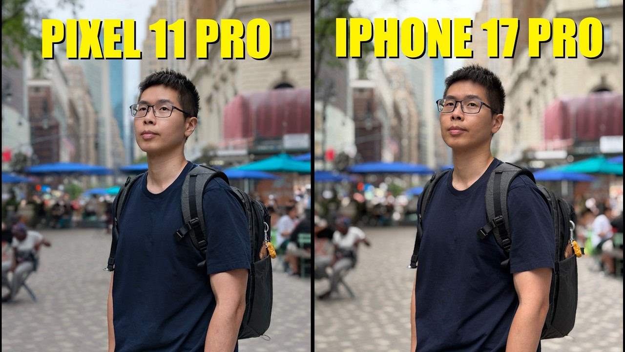 Сравнение камер Pixel 11 Pro и iPhone 17 Pro!