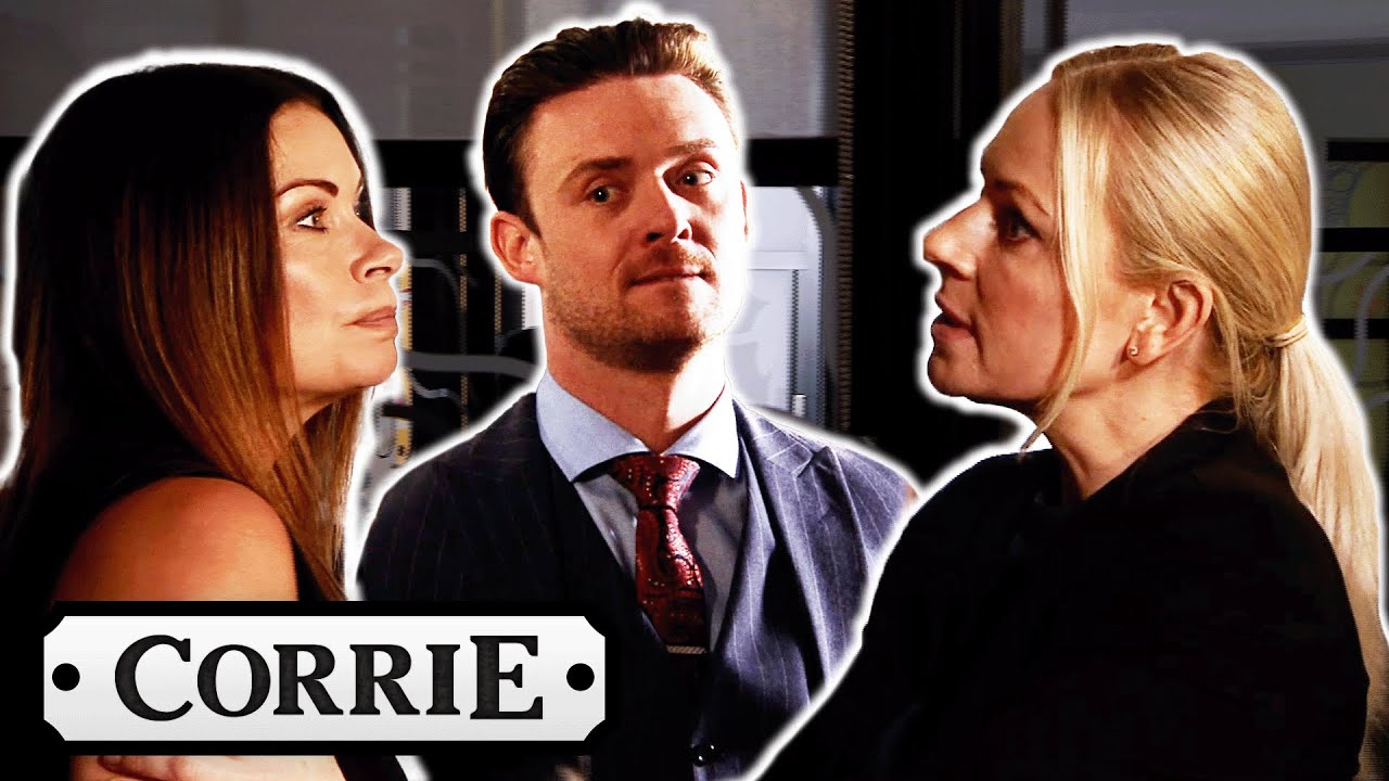 Carla Lunges At Joel | Coronation Street
