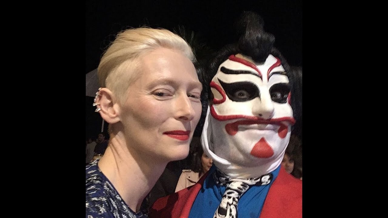 Sgt Kabukiman NYPD Meets Tilda Swinton, Adam Sandler, Dustin Hoffman & more celebs at the Cannes FF!