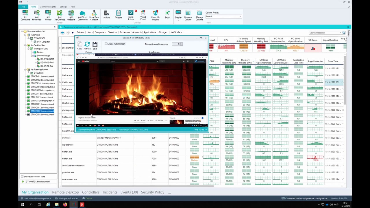 Monitoring Citrix Virtual Apps and Desktops with ControlUp