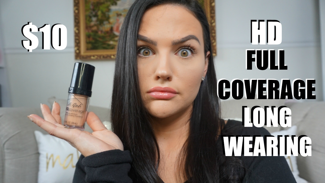 LA Girl Pro Coverage HD Long Wear Illuminating Foundation First Impression Review