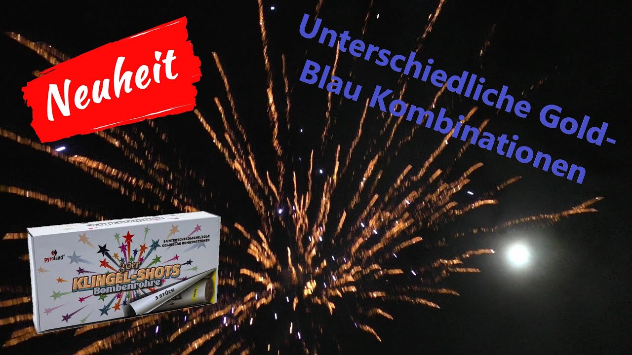 Pyroland Klingel-Shots - Schone Bombenrohre! Neuheit 2025