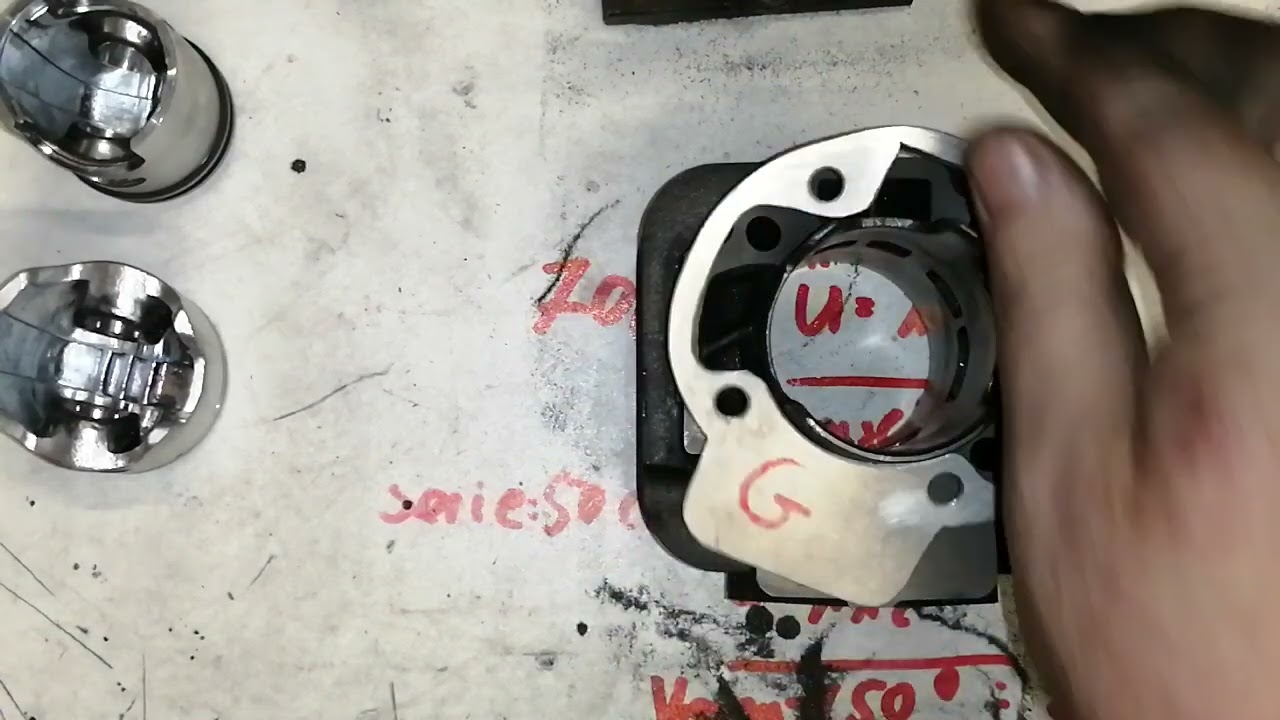 Tuning!Kolben verändert! Vergleich zu einem Serien Kolben!