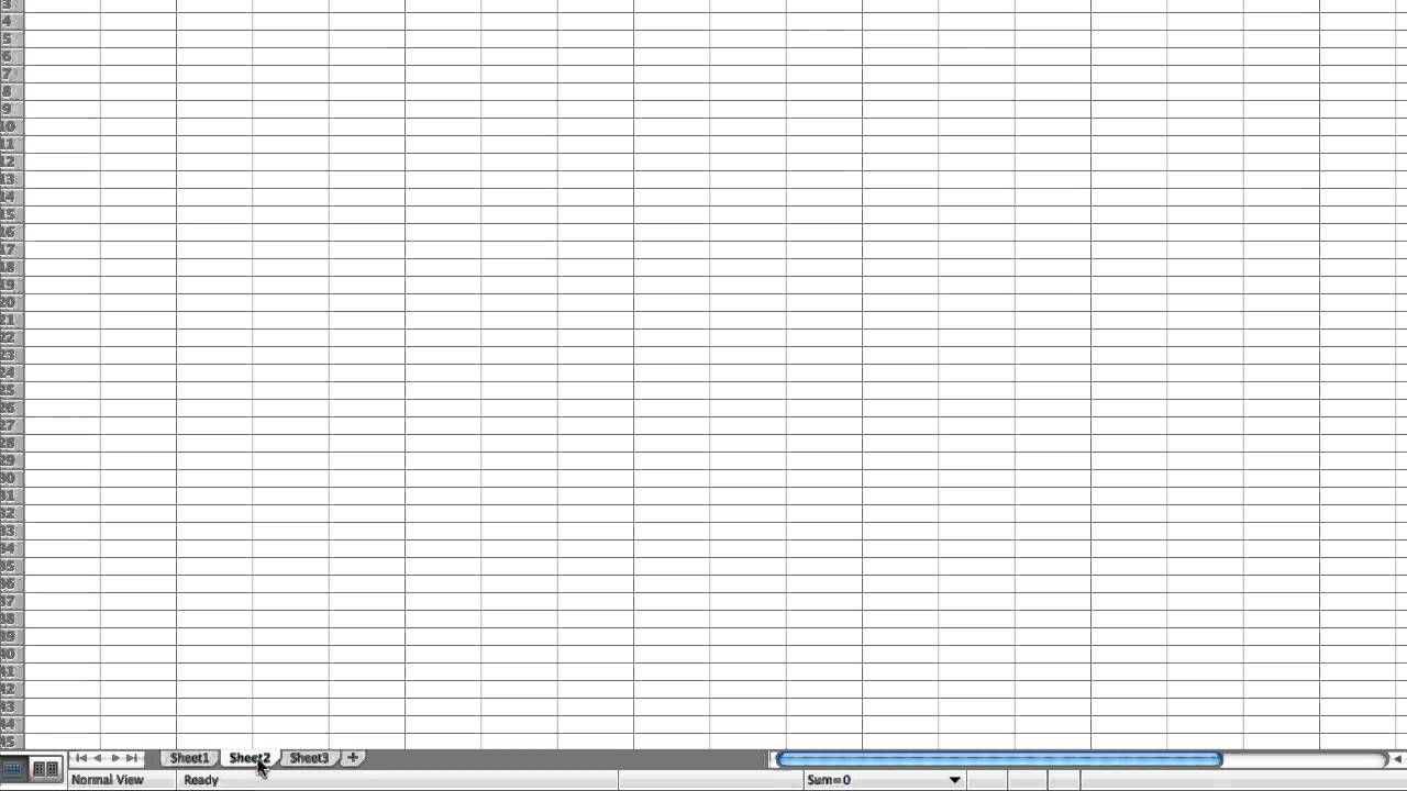 How to Change the Sheet Tab Color of Excel Spreadsheets
