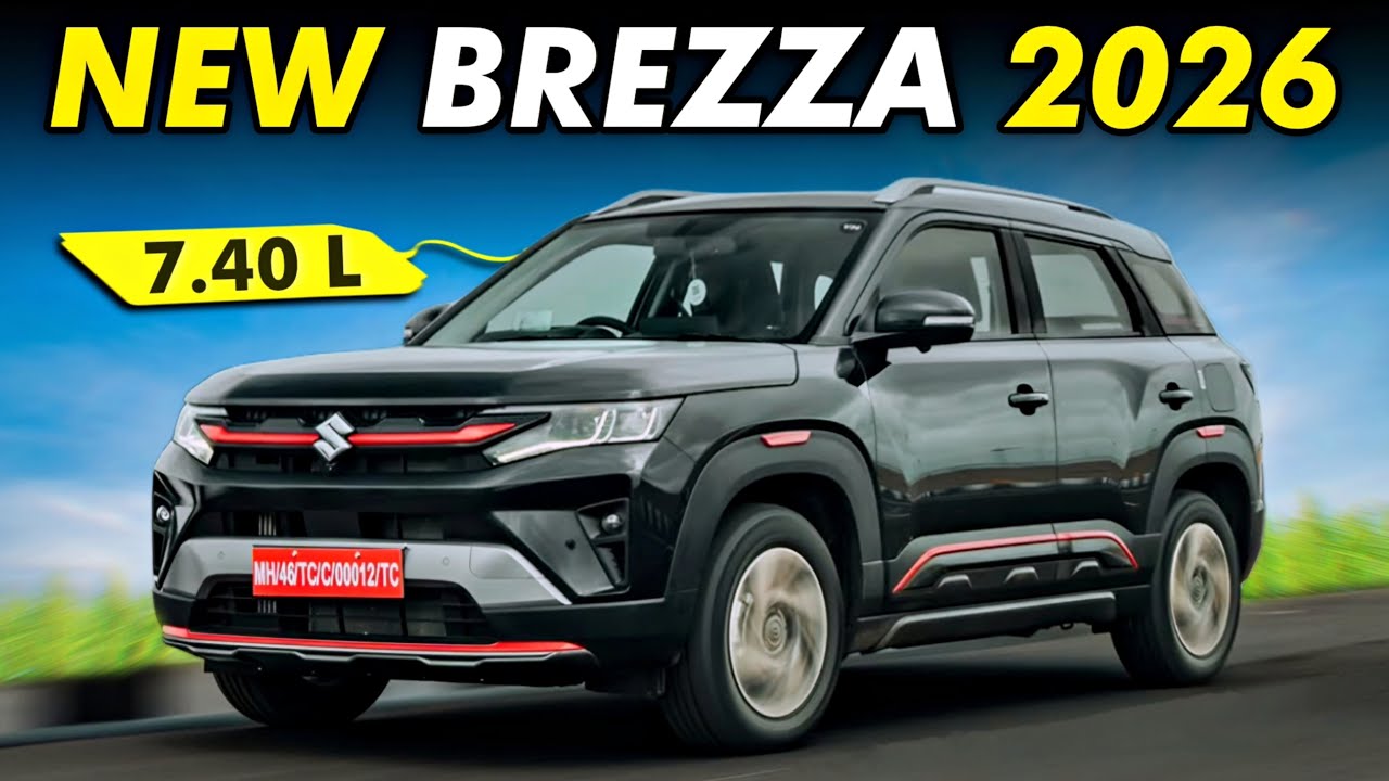 2026 Maruti Brezza Facelift - Changes & Updates