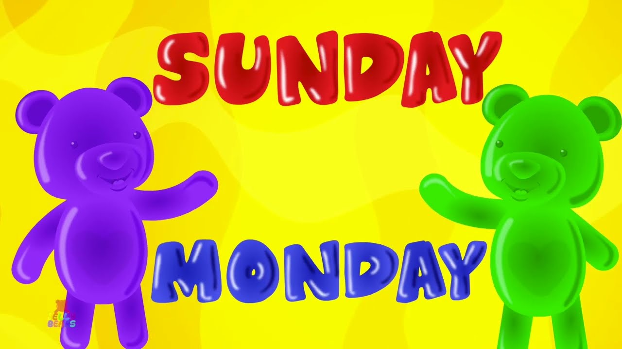 Days Of The Week, Nursery Rhyme And Kids Song