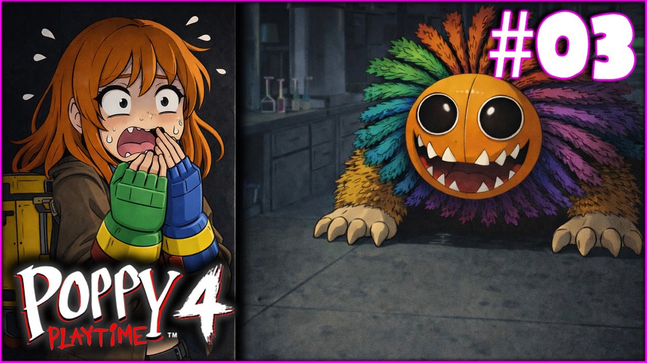 The Doctor unleashes Yarnaby to hunt us 🐱🌈 Poppy Playtime 4 I Part 03