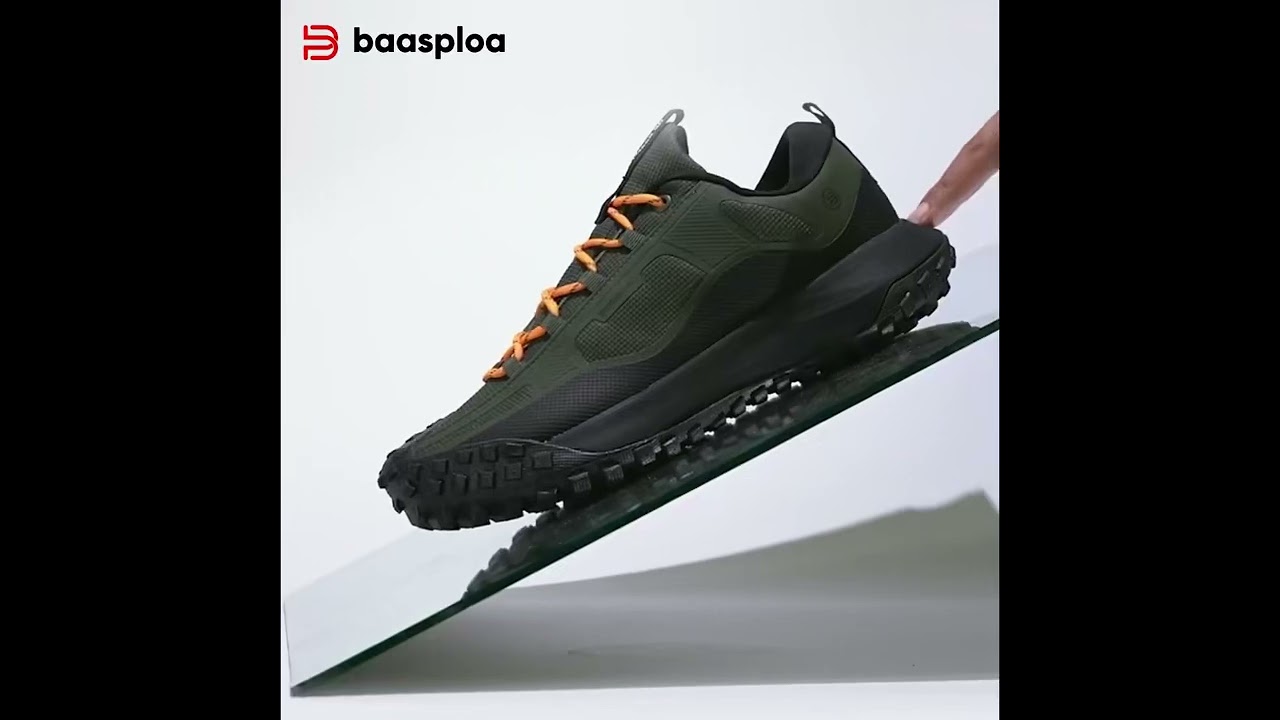 Baasploa New Men’s Hiking Shoes – Waterproof, Non Slip & Durable Outdoor Sneakers!
