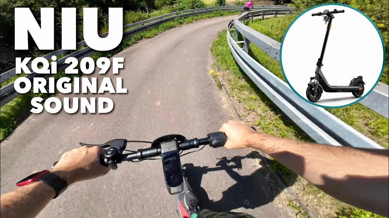 NIU KQi 200F Original Sound Fahrgeräusche ohne Kommentar