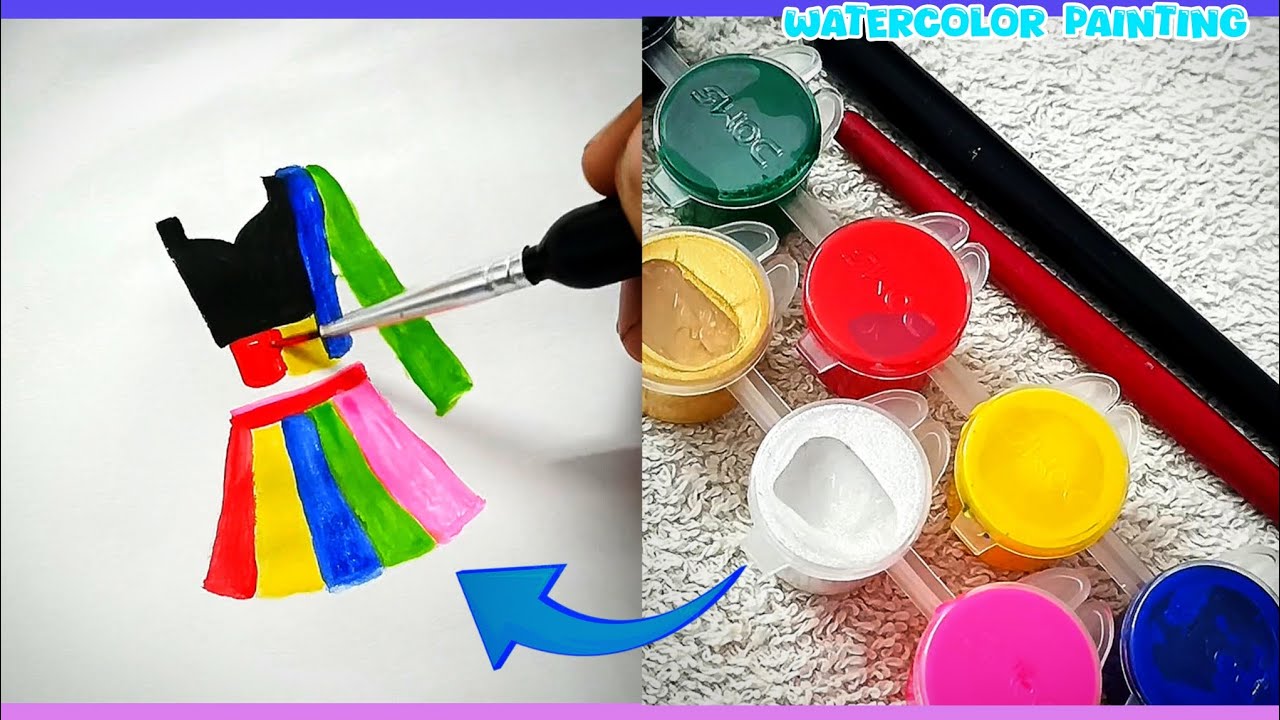 *° Cool Art Ideas | Easy painting hacks & art Ideas for Beginners ꒦⊹๑ #art#drawing#colouring#doodle 