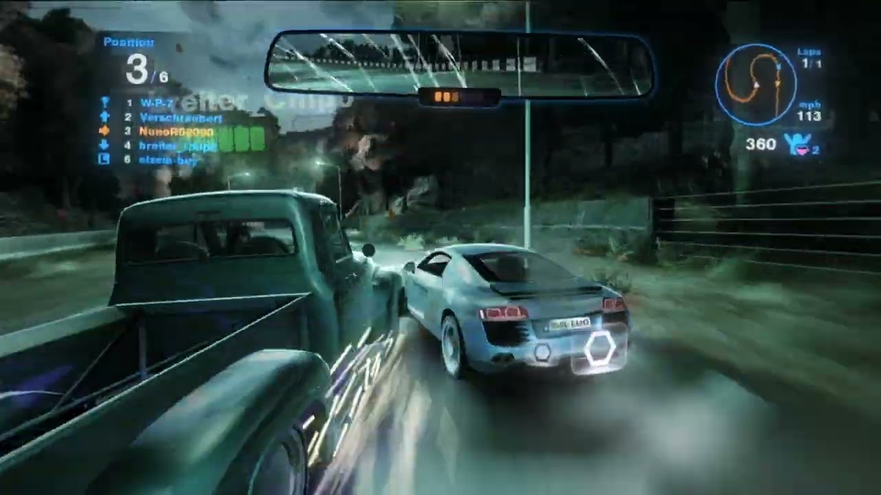 Mount Aruna my beloved - Blur online on the PS3