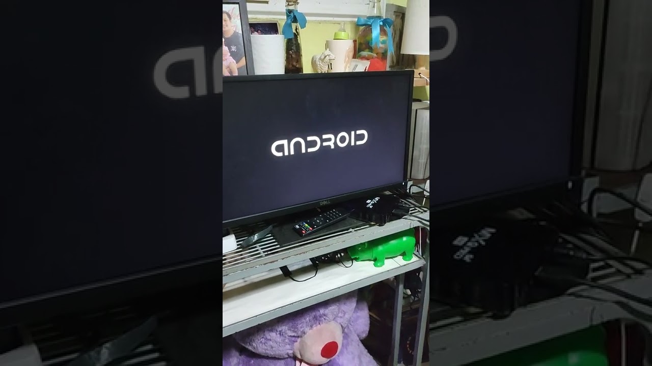 tv box not turning on.- stucked on android logo.