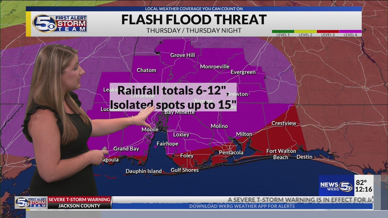 FORECAST | Flash flooding likely, severe weather possible
