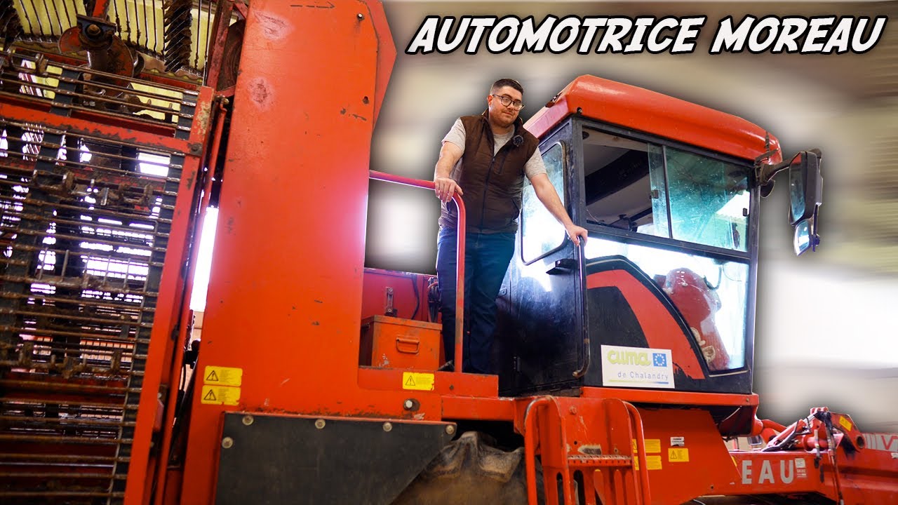 Automotrice Moreau, Benne Joskin 24 tonnes et apprentissage !