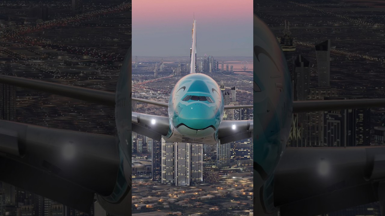 ANA Blue Turtle#aviation #airplane #airbusa380 #flight