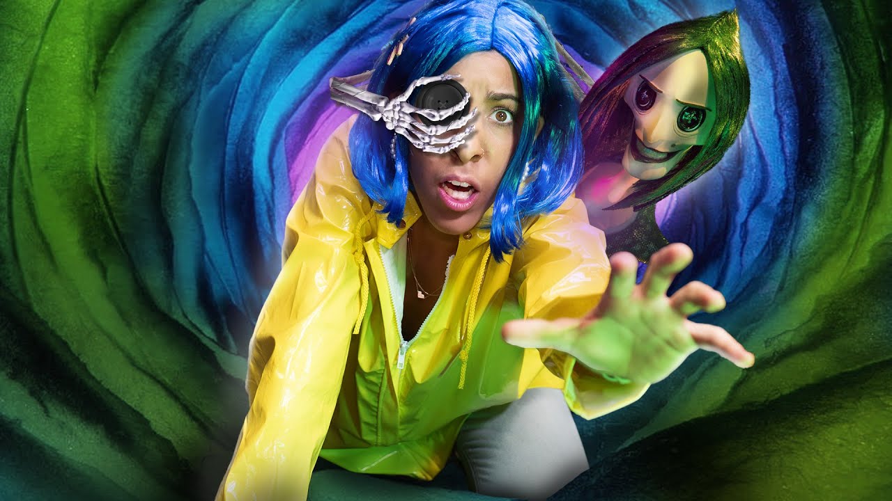 Our Sister Turned Into CORALINE!  (The DOLL REALM Series)
