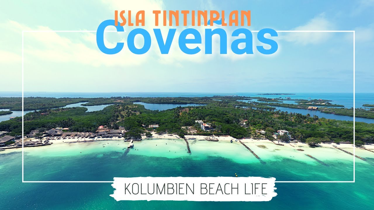 Isla Tintipan Coveñas Beach Life Drohnen Video DJI mini3 Pro